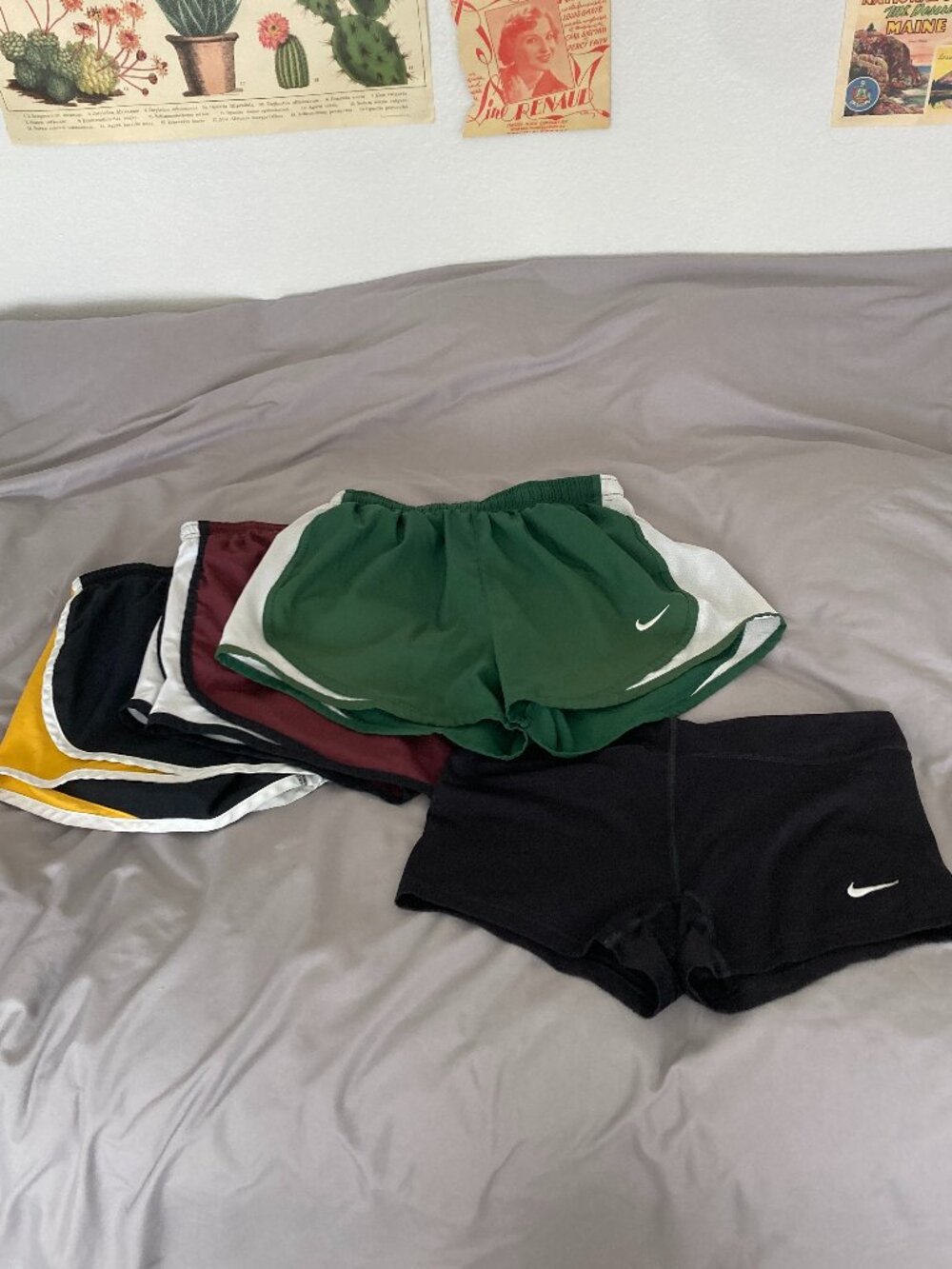 Bundle of 4 Running/Workout shorts (including Nike)